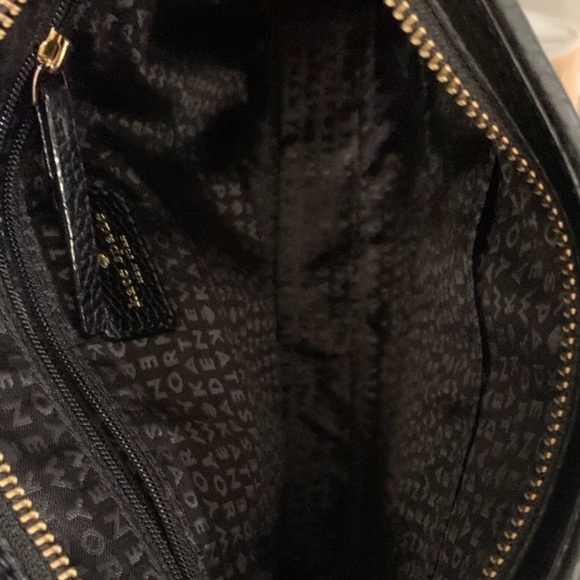 NWT Kate Spade Black Leather Clutch - Picture 3 of 5